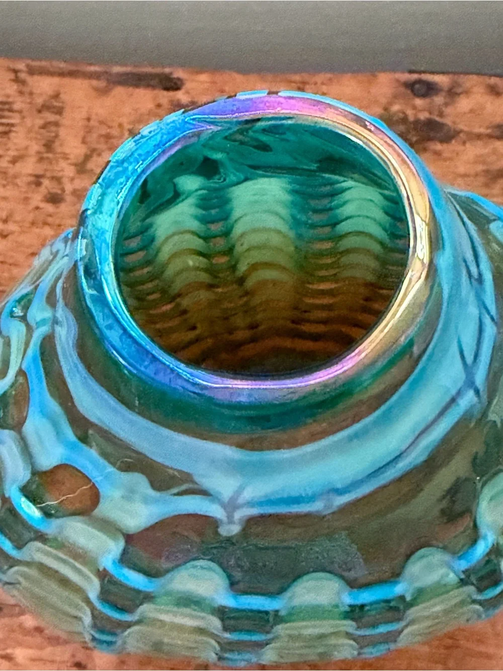 N/A vintage iridescent